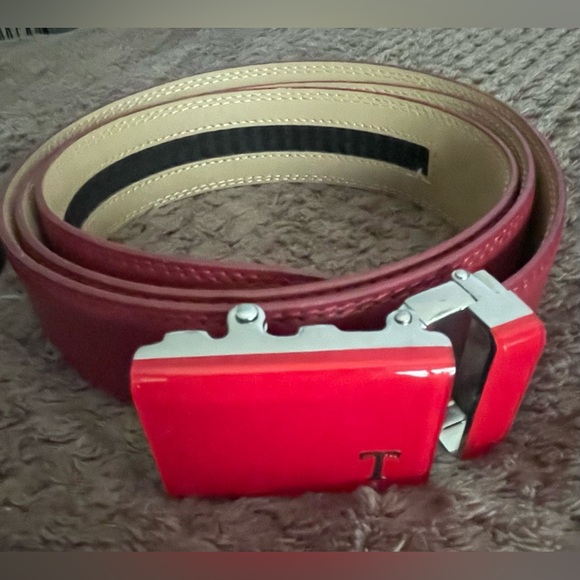 Men’s real leather belt brand new never used size 44 - Picture 1 of 7